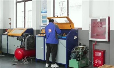 Bağlantı Parçalarının Hidrostatik Patlama Testi