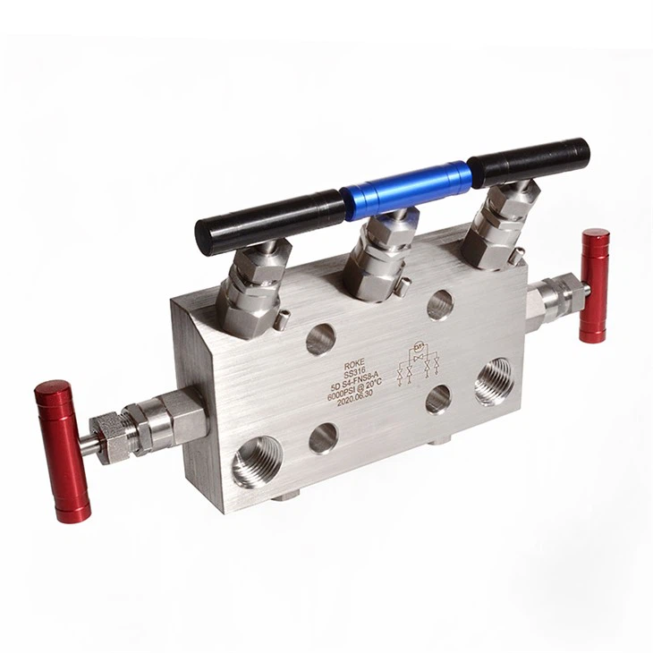 5 yolu Manifold Vana